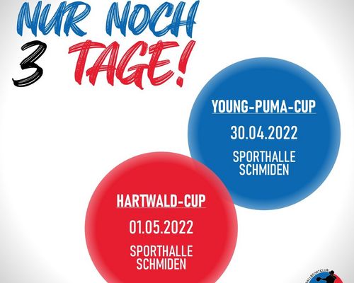 Termin-Reminder für den Young Puma Cup und den Hartwaldcup